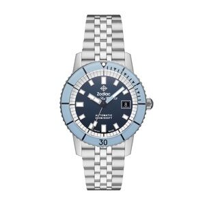 Zodiac ZO9287 Super Sea Wolf | Blue Dial / Sky Blue Top Ring | Wristwatch Watch